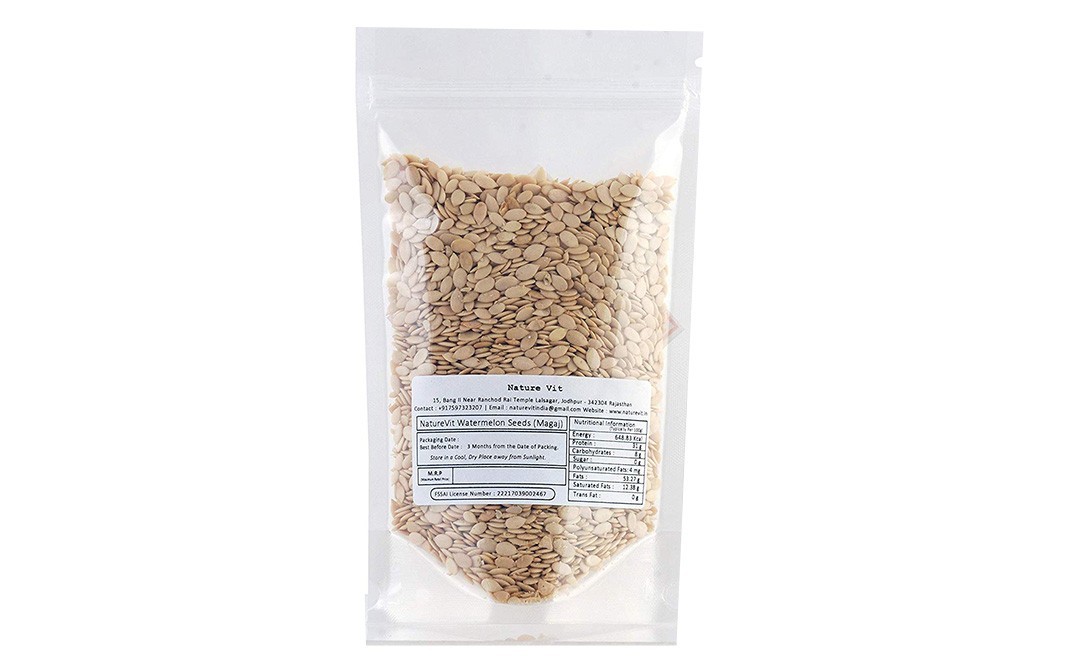 Nature Vit Watermelon Seeds (Magaj)   Pack  400 grams